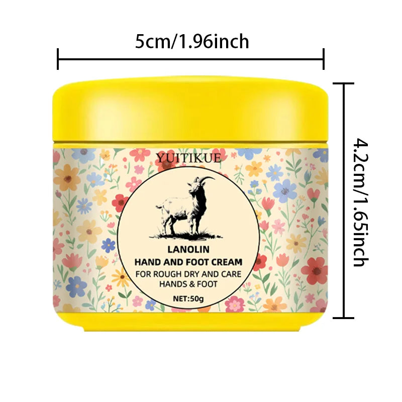 YUITIKUE Lanolin Hand and Foot Cream Repair Moisturizer for Dry Skin