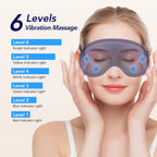 Heated Eye Massager for Stress Relief and Relaxation