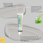 Permanent Silver Gray Hair Dye Cream for Vibrant Color Coverage