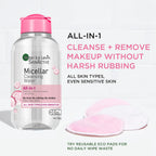 Water Ice Levin Micellar Water All in 1 Makeup Remover and Face Cleanser