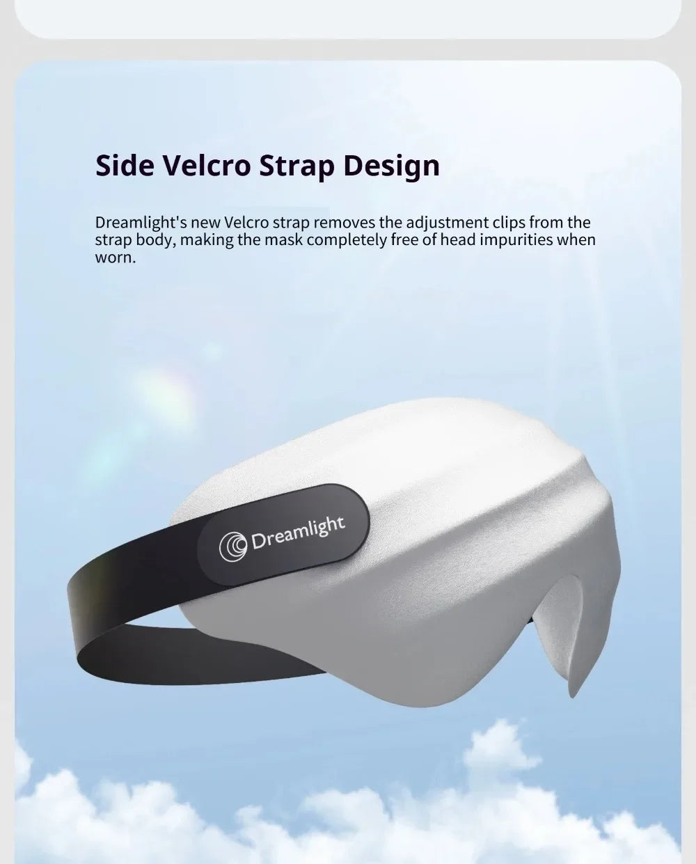 Dreamlight 4S Pro Silk Eye Mask Sleep Aid Light Blocking Sleep Cover