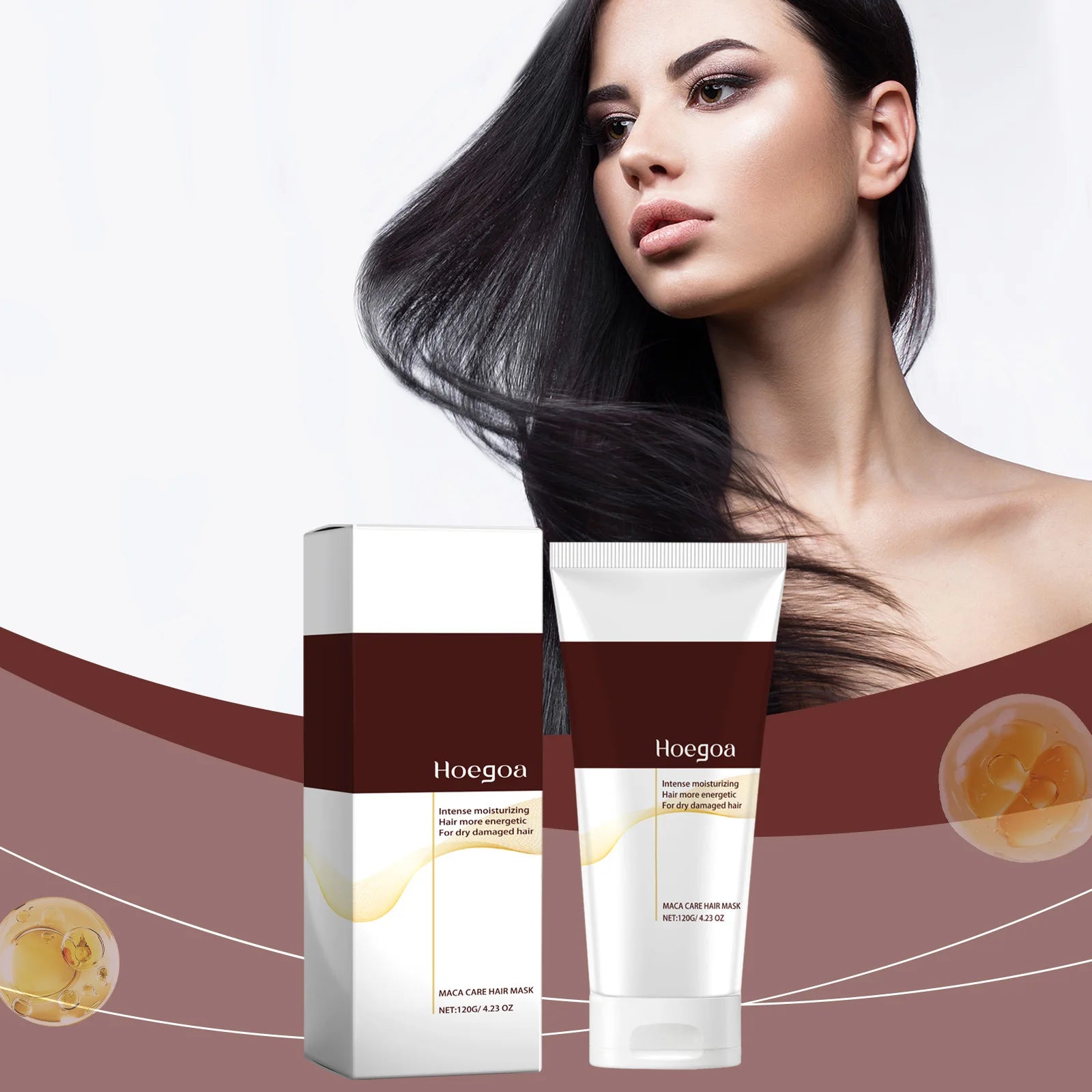 Deep Repair Hair Mask Moisturizing Treatment for Damaged Hair 120g