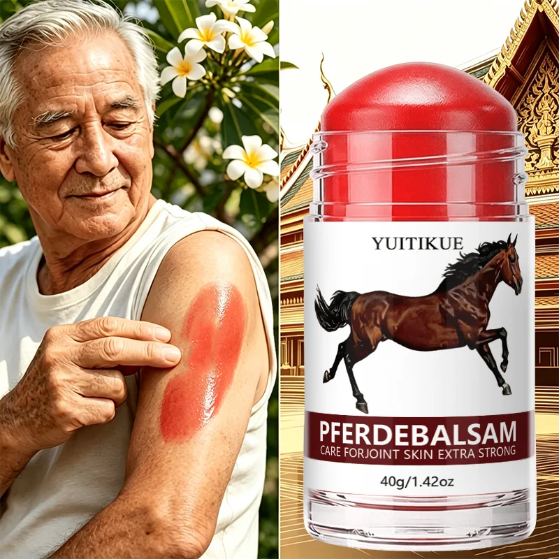 YUITIKUE Horse Balm Massage Stick Joint and Muscle Recovery Cream