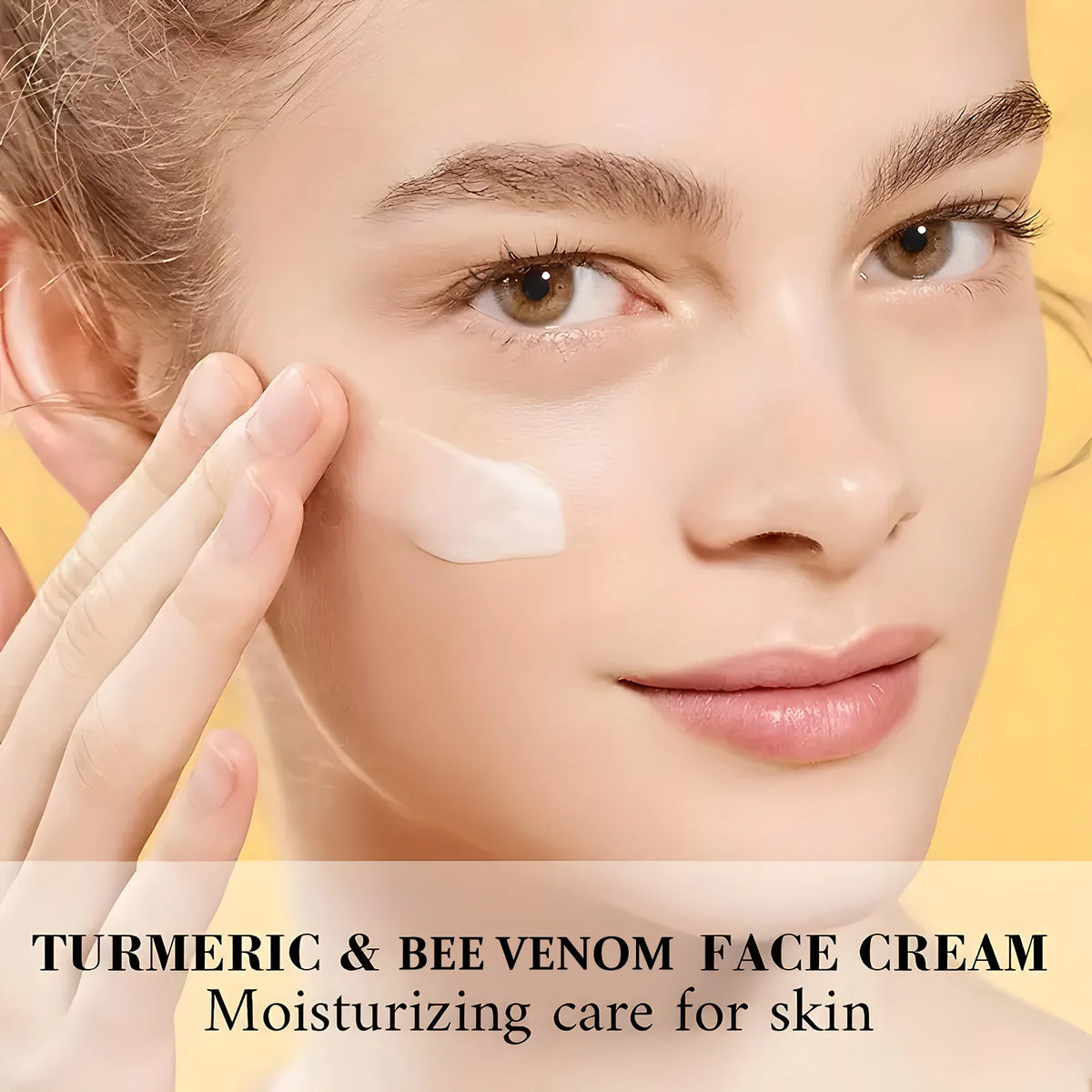 Turmeric and Bee Venom Face Cream Collagen Moisturizer for Dry Skin