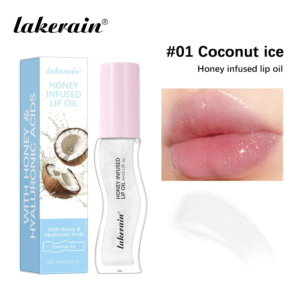 Honey Infused Moisturizing Lip Gloss Oil