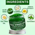 YUITIKUE Tea Tree Oil Foot Cream Moisturizing Repair Treatment 100g