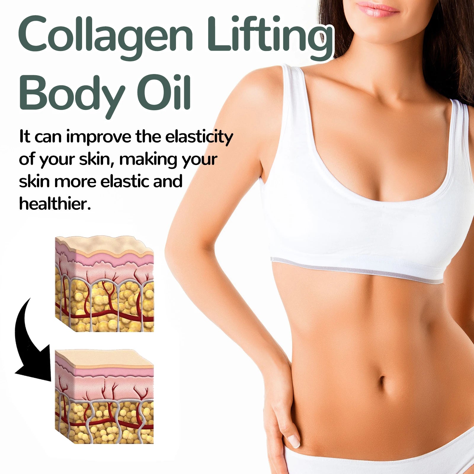 Collagen Body Firming Oil for Tightening and Hydration - 13