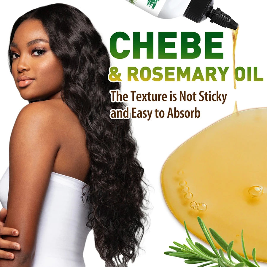 60ml Chebe and Rosemary Hair Oil Strengthening Treatment