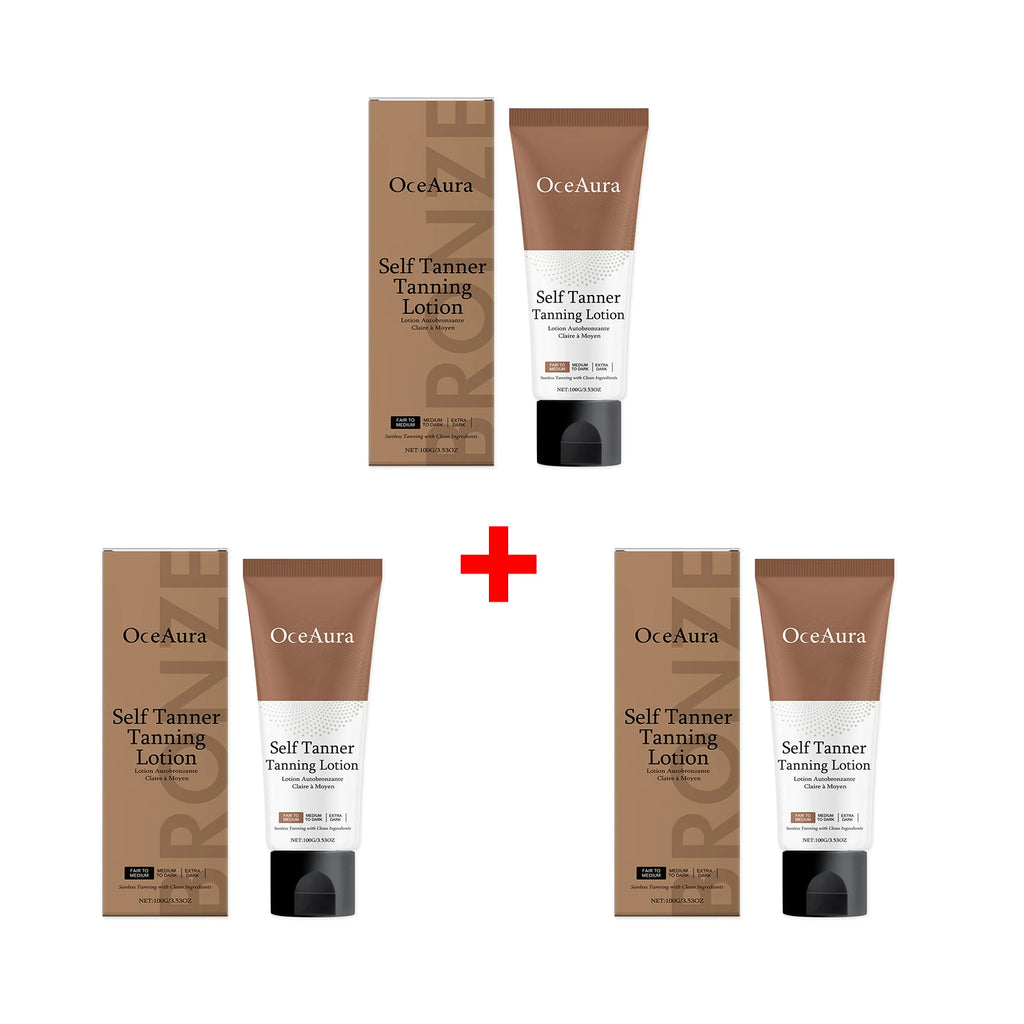 Gradual Self-Tanning Lotion for Natural Bronze Skin