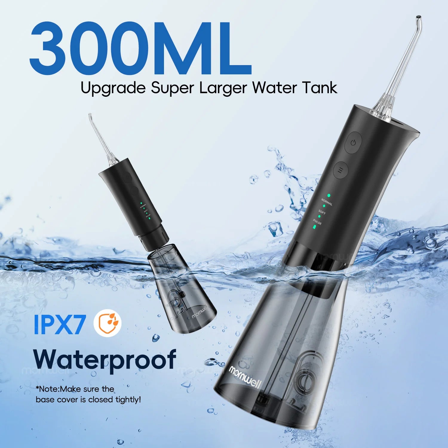Portable Cordless Water Flosser for Teeth Cleaning - 6