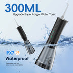 Portable Cordless Water Flosser for Teeth Cleaning