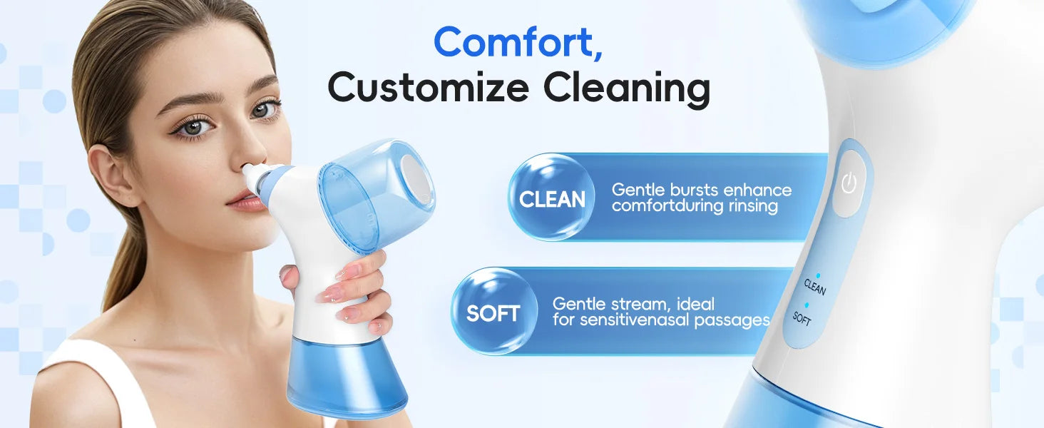 Electric Nasal Irrigation and Sinus Rinse System - 18