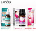 Sadoer Breast Enhancement Care Set Firming Cream and Essential Oil