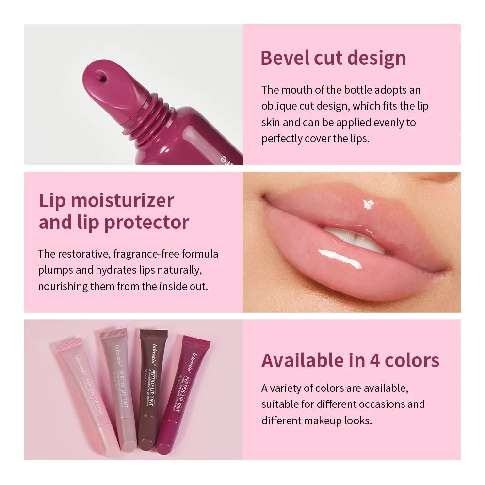 Hydrating Peptide Lip Tint for Soft Glossy Lips