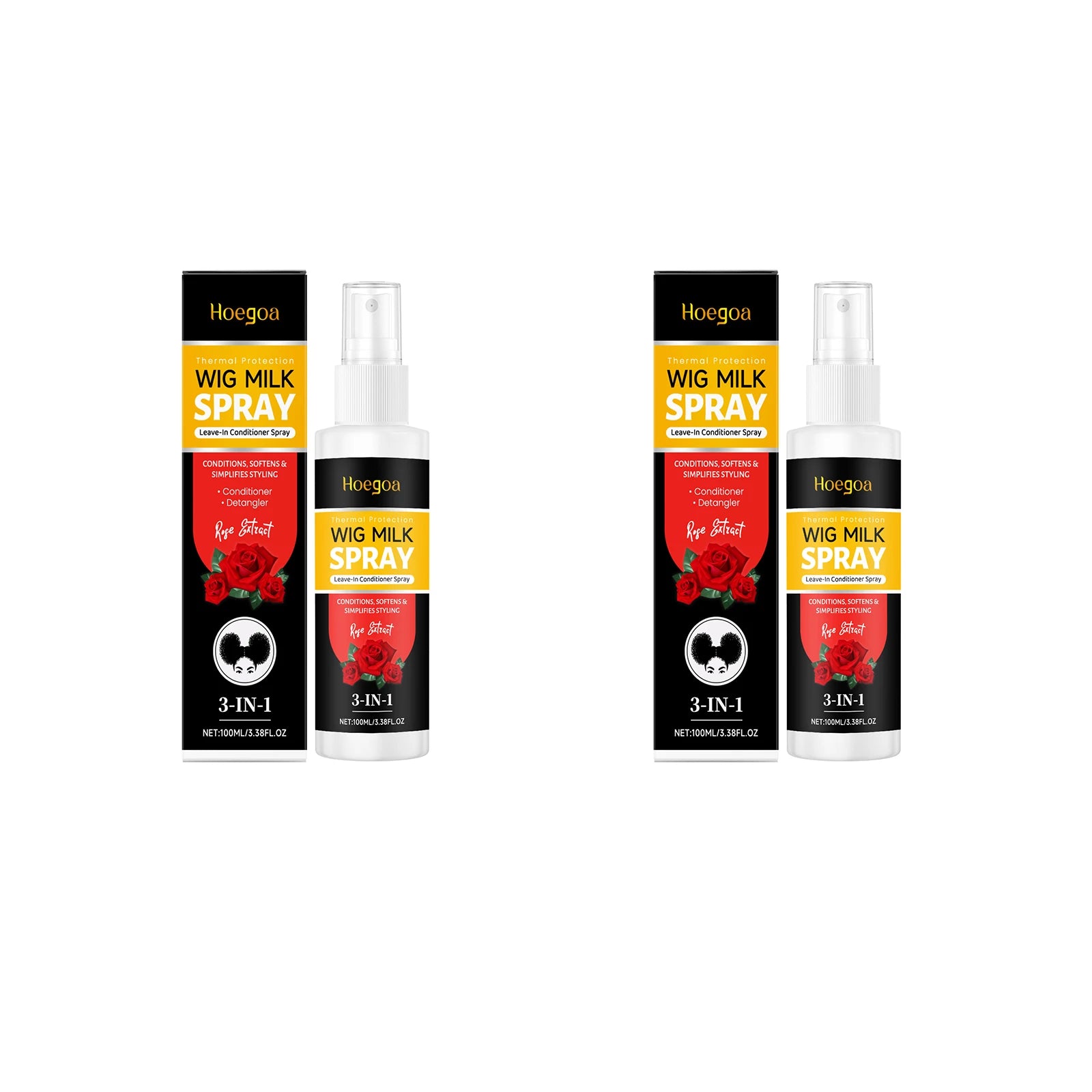 3-in-1 Leave-In Wig Conditioning and Detangling Spray - 13