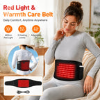 Red Light Therapy Heating Belt for Pain Relief