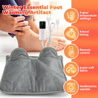 Electric Heated Foot Warmer with Adjustable Temperature and Timer