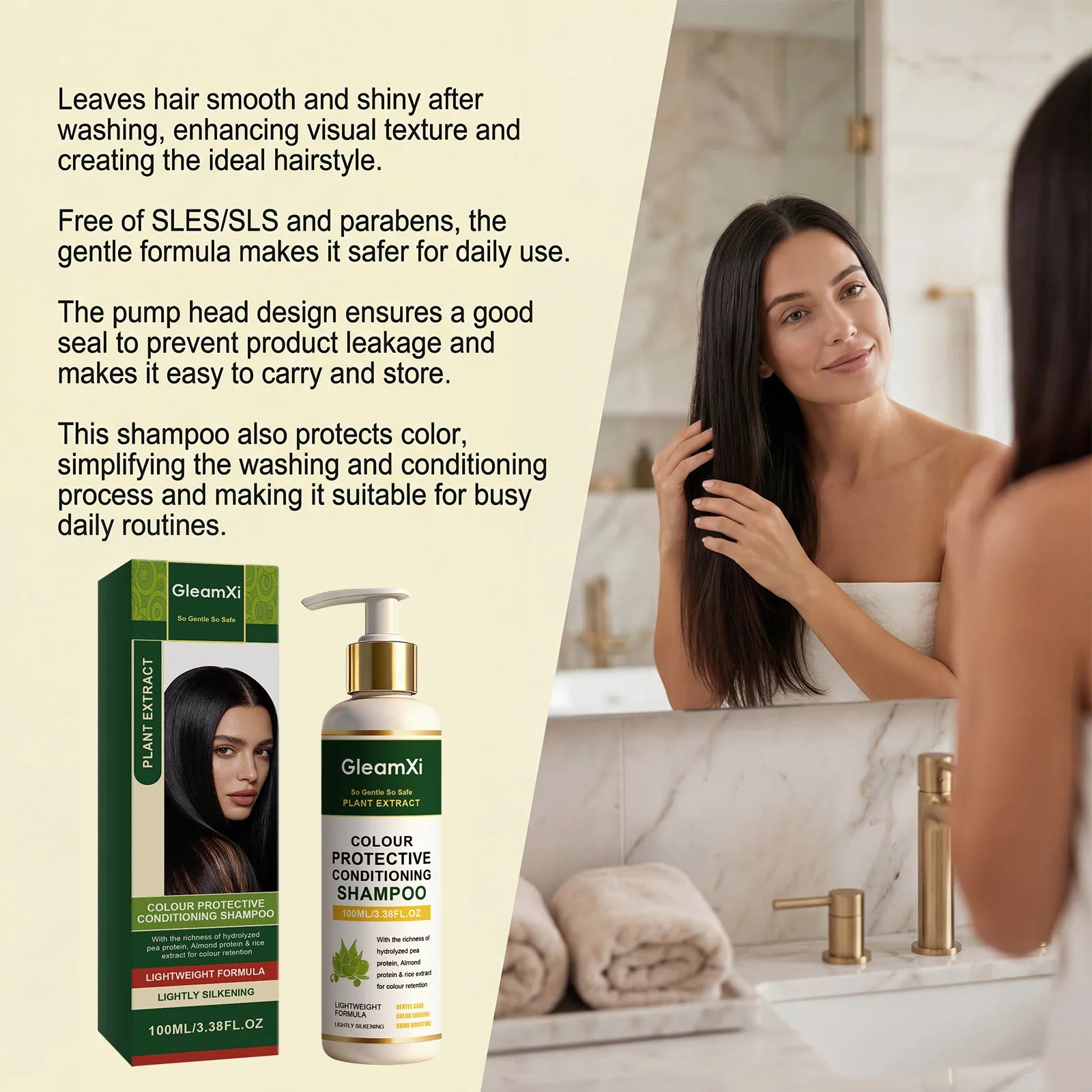 Color Protective Conditioning Shampoo for Dyed Hair 100ml