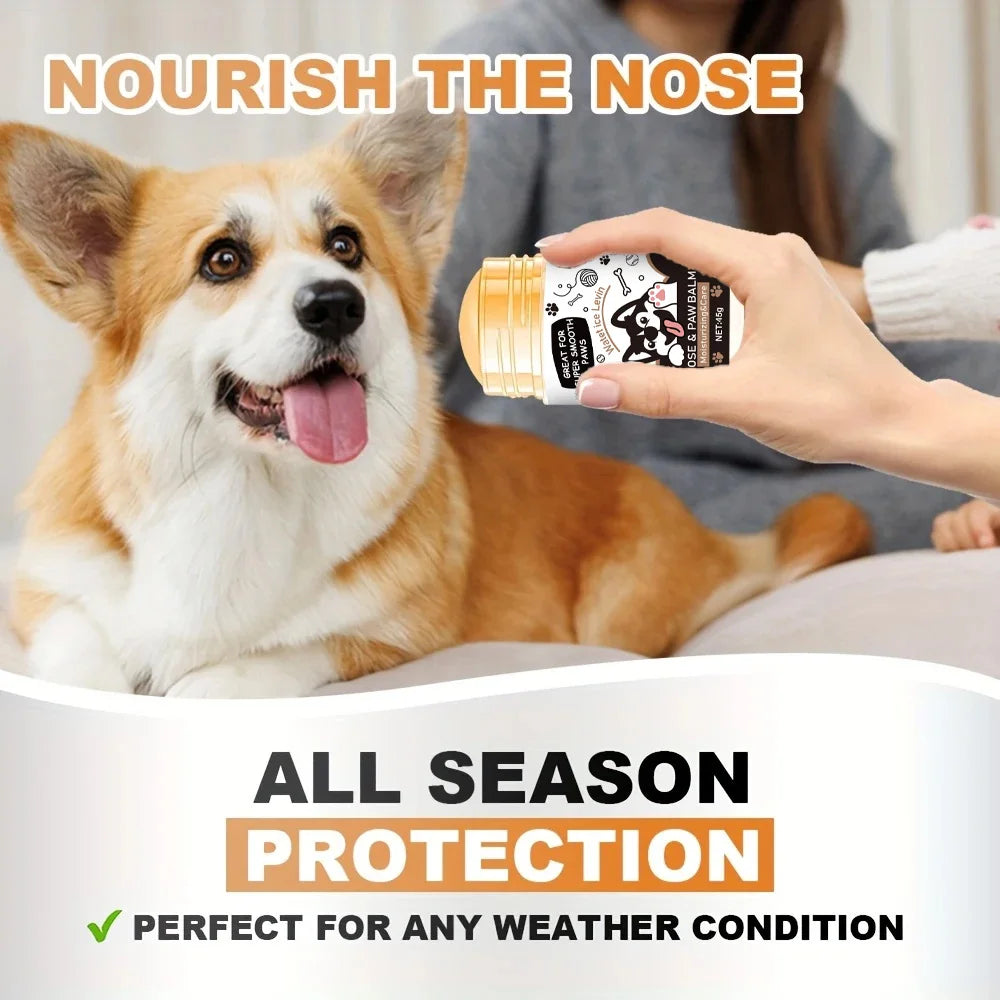 Dog Paw Balm Lick Safe Nose and Paw Moisturizer for Pets