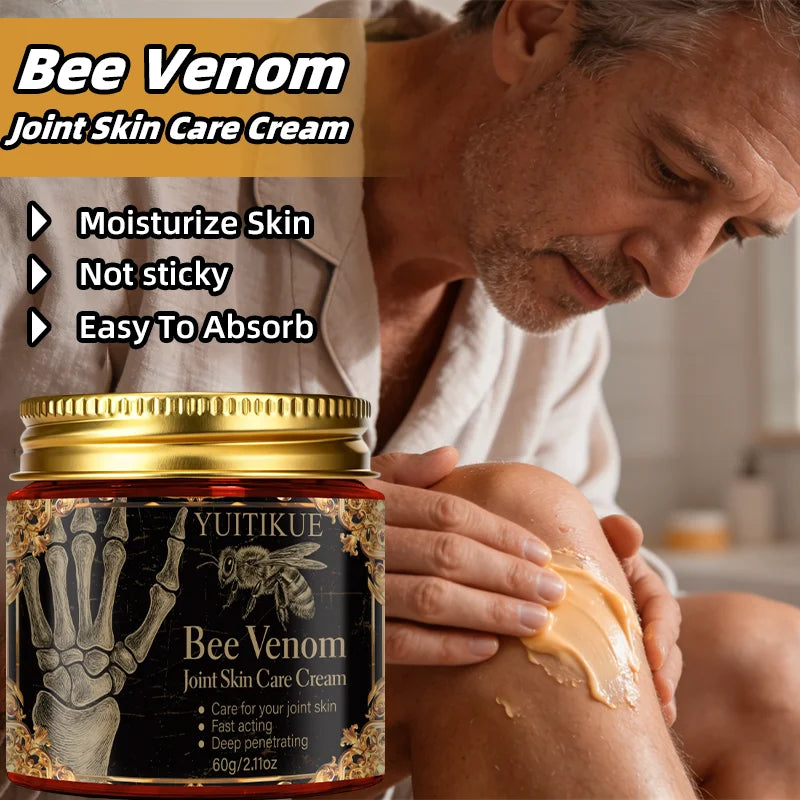 Bee Venom Joint Skin Care Cream Deep Penetrating Moisturizer