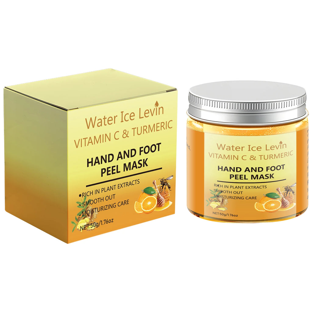 Vitamin C Turmeric Hand and Foot Peel Mask Exfoliating Treatment