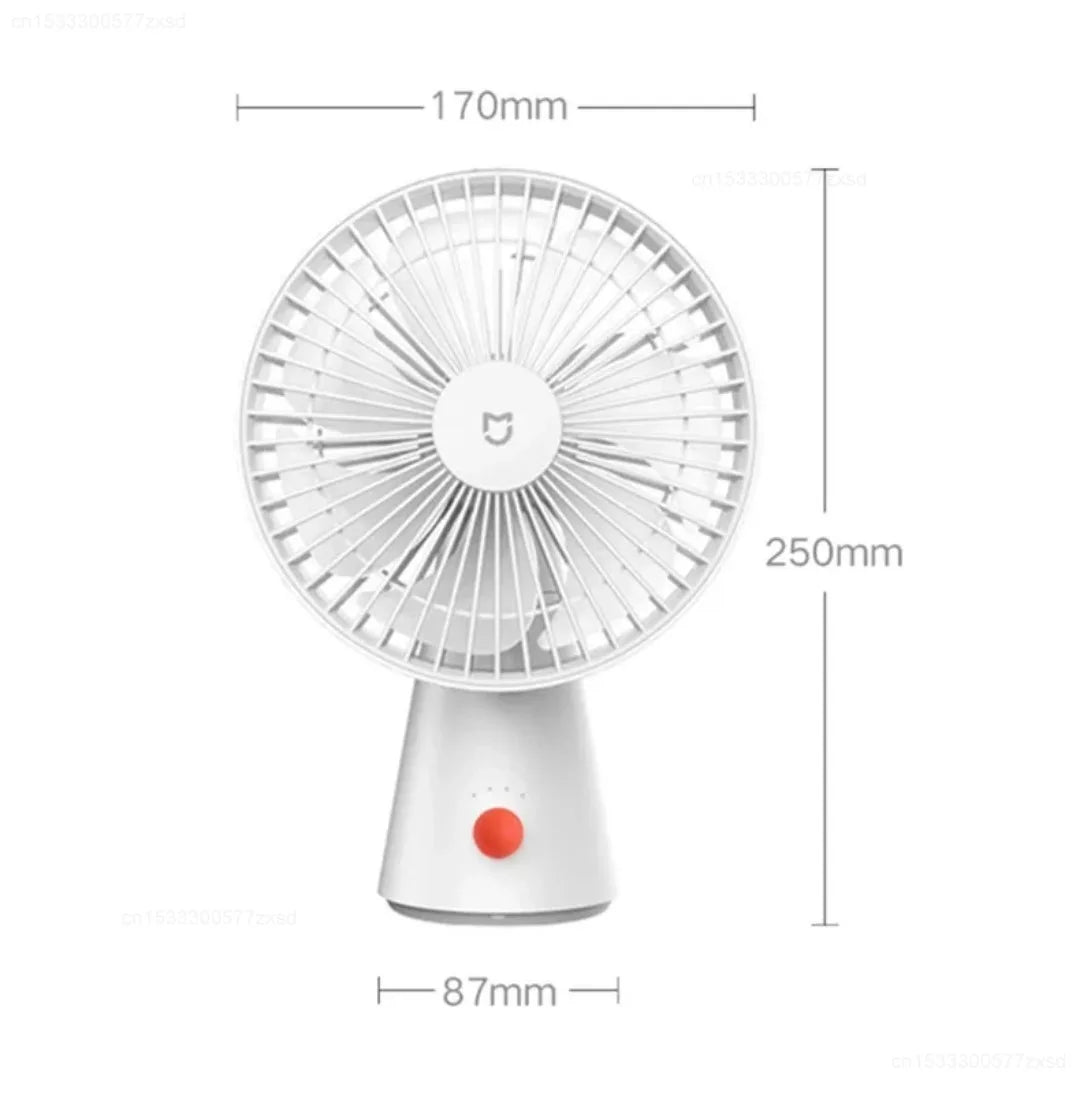 Mijia Portable Desk Fan Rechargeable USB Handheld Cooling Mini Fan - 20