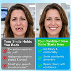 Custom Fit Temporary Dentures for Instant Smile Restoration