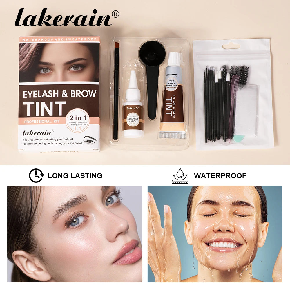 Professional Eyelash and Eyebrow Tinting Kit