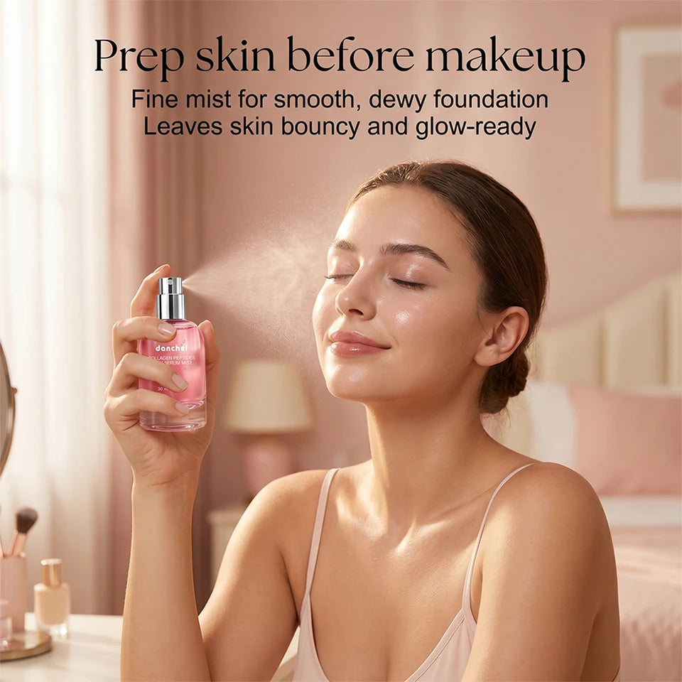 Collagen Peptide Jelly Serum Face Mist for Deep Hydration