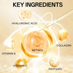 Water Ice Levin Retinol Collagen Anti Aging Face Cream Day Night
