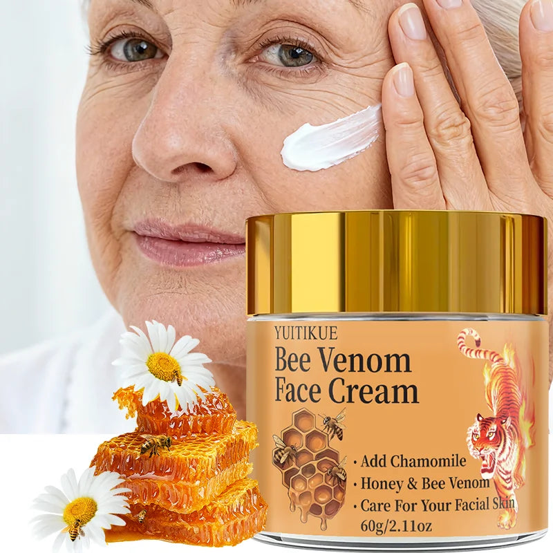 Bee Venom Face Cream Anti Aging Moisturizer Firming Skin Care 60g - 2