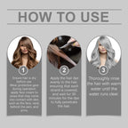 Permanent Silver Gray Hair Dye Cream for Vibrant Color Coverage