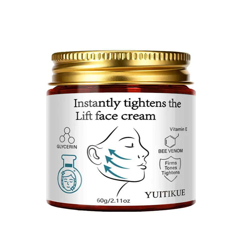 YUITIKUE Instant Face Lift Cream Bee Venom Firming and Tightening 60g