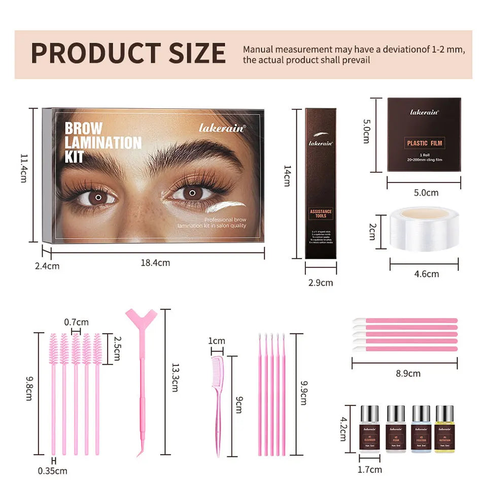 Professional Eyebrow Lamination Kit for Full and Defined Brows - 25