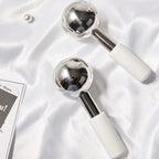 Stainless Steel Cooling Ice Globes for Facial Massage