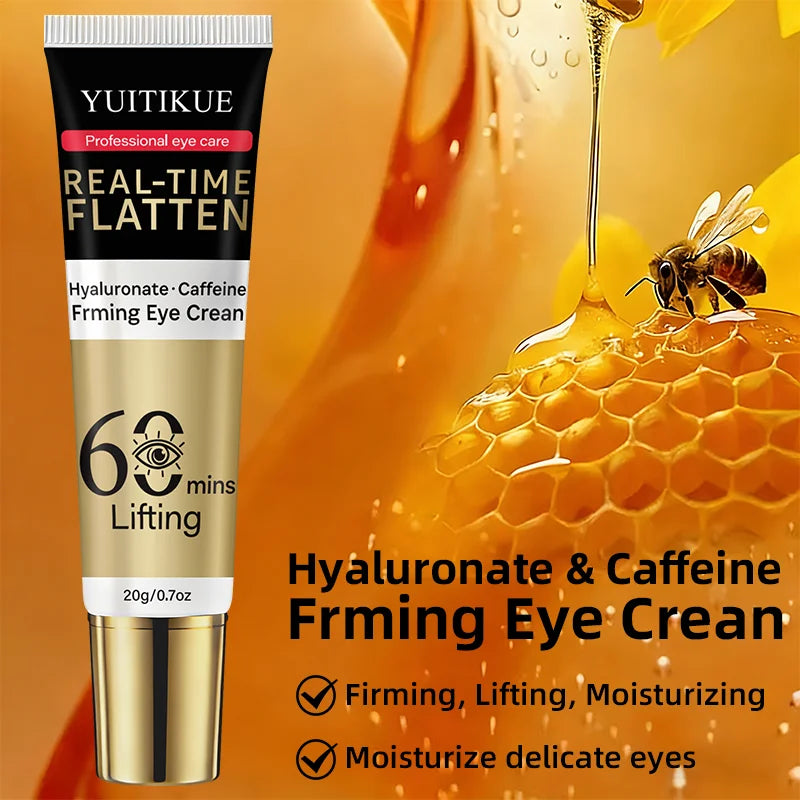 YUITIKUE 60 Min Eye Lift Cream Caffeine Dark Circle Firming Treatment - 4