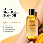 Mango Shea Butter Moisturizing Body Oil for Dry Skin