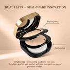 Collagen Infused Oil Control Pressed Powder for Flawless Matte Finish