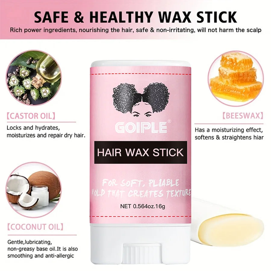 Goiple Lace Wig Melting Spray and Hair Styling Wax Stick Kit - 12