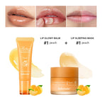 Moisturizing Lip Balm and Sleeping Mask Set