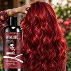 100ml Wine Red Hair Dye Shampoo Moisturizing Color Lock