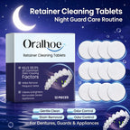 Effervescent Denture and Retainer Cleaning Tablets