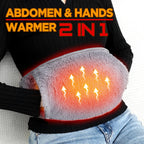 Electric Heated Waist and Hand Warmer Belt for Menstrual Pain Relief