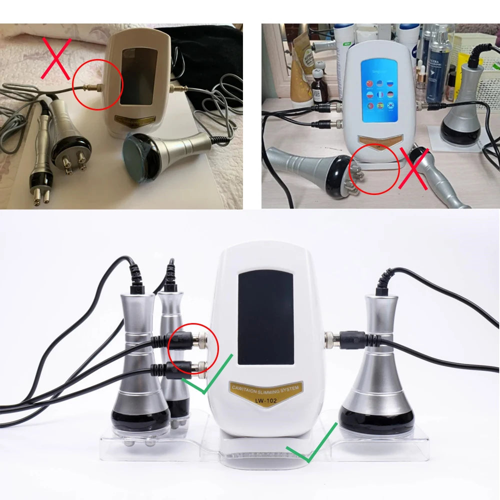 40K Ultrasonic Cavitation and RF Body Slimming Device