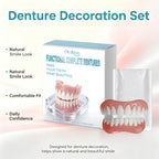 Cosmetic Denture Set for Instant Smile Improvement