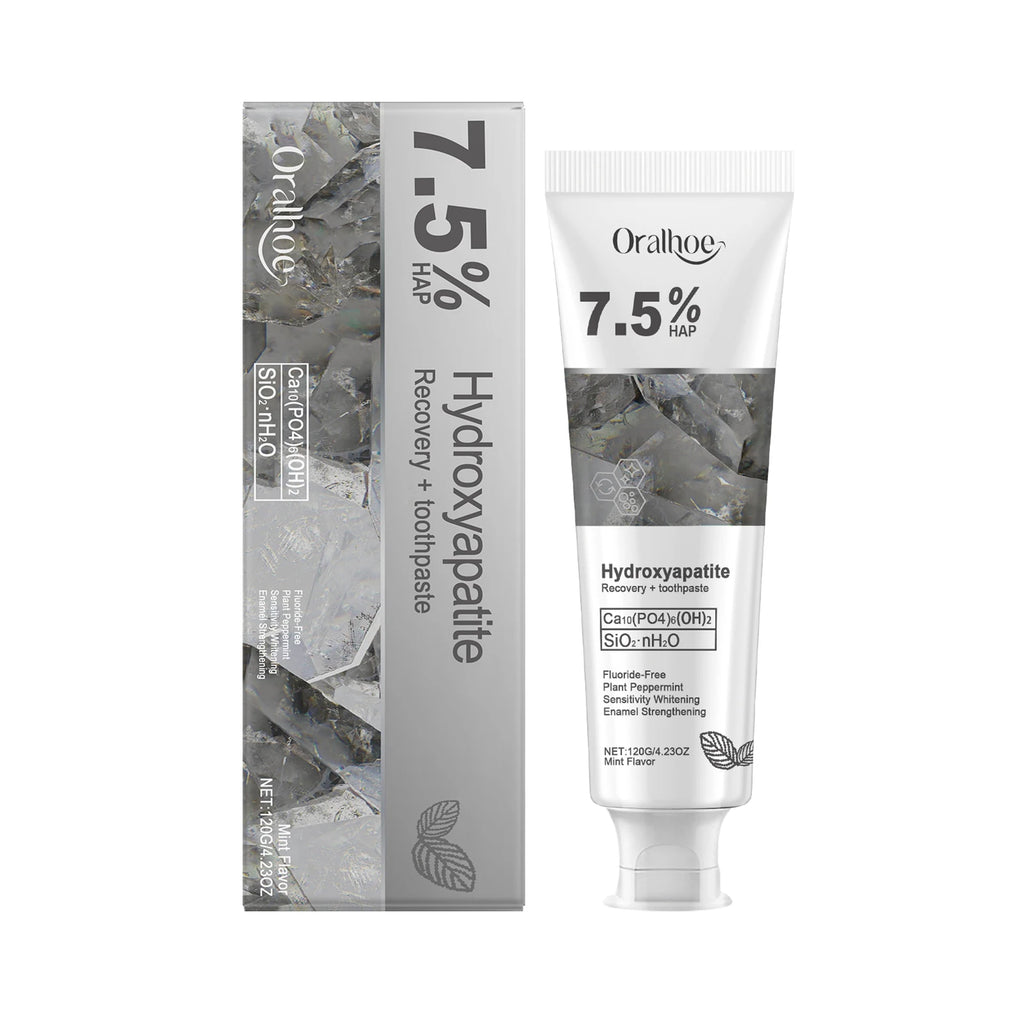 Hydroxyapatite Enamel Repair and Whitening Toothpaste