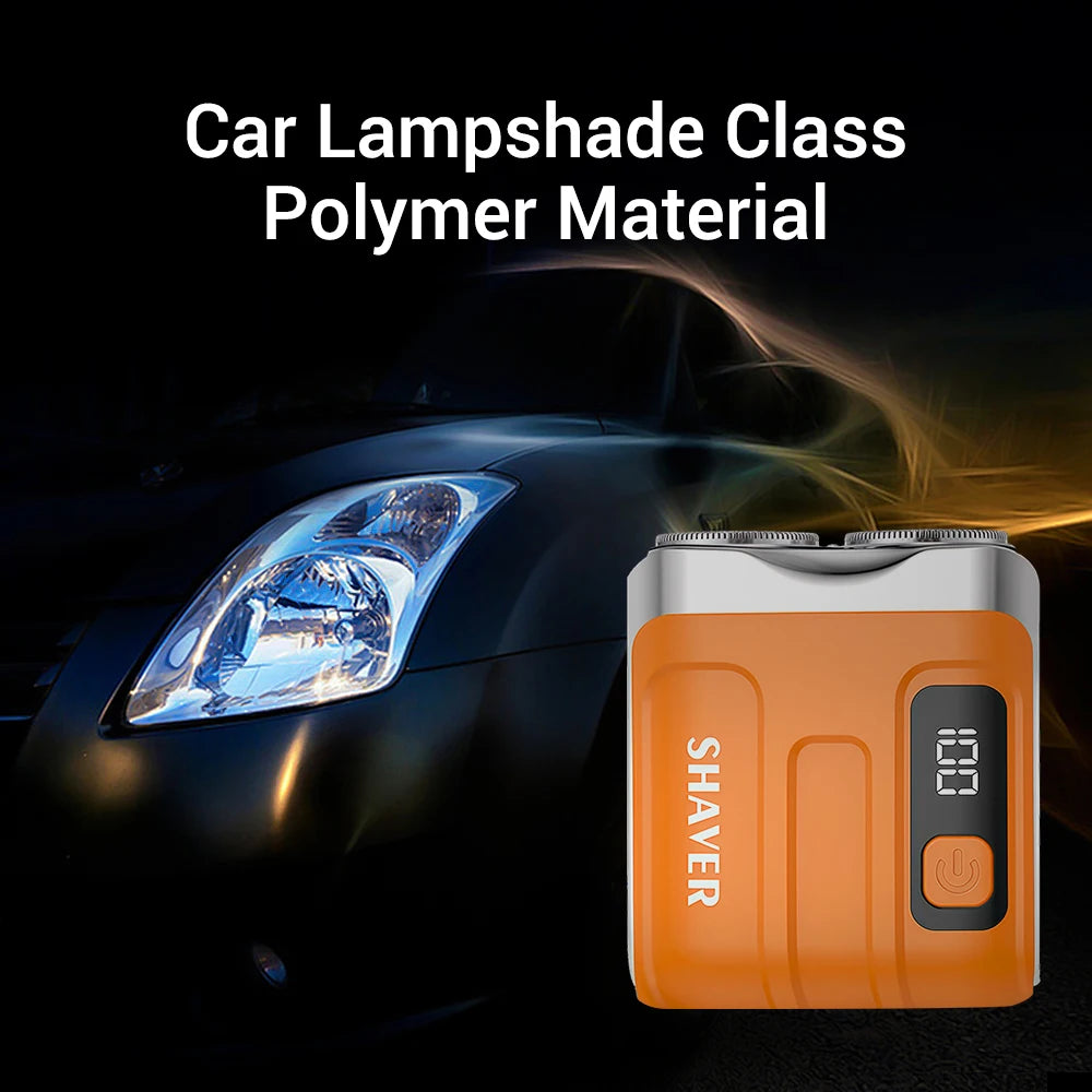 Portable Electric Shaver with LED Display for Wet and Dry Grooming - 8