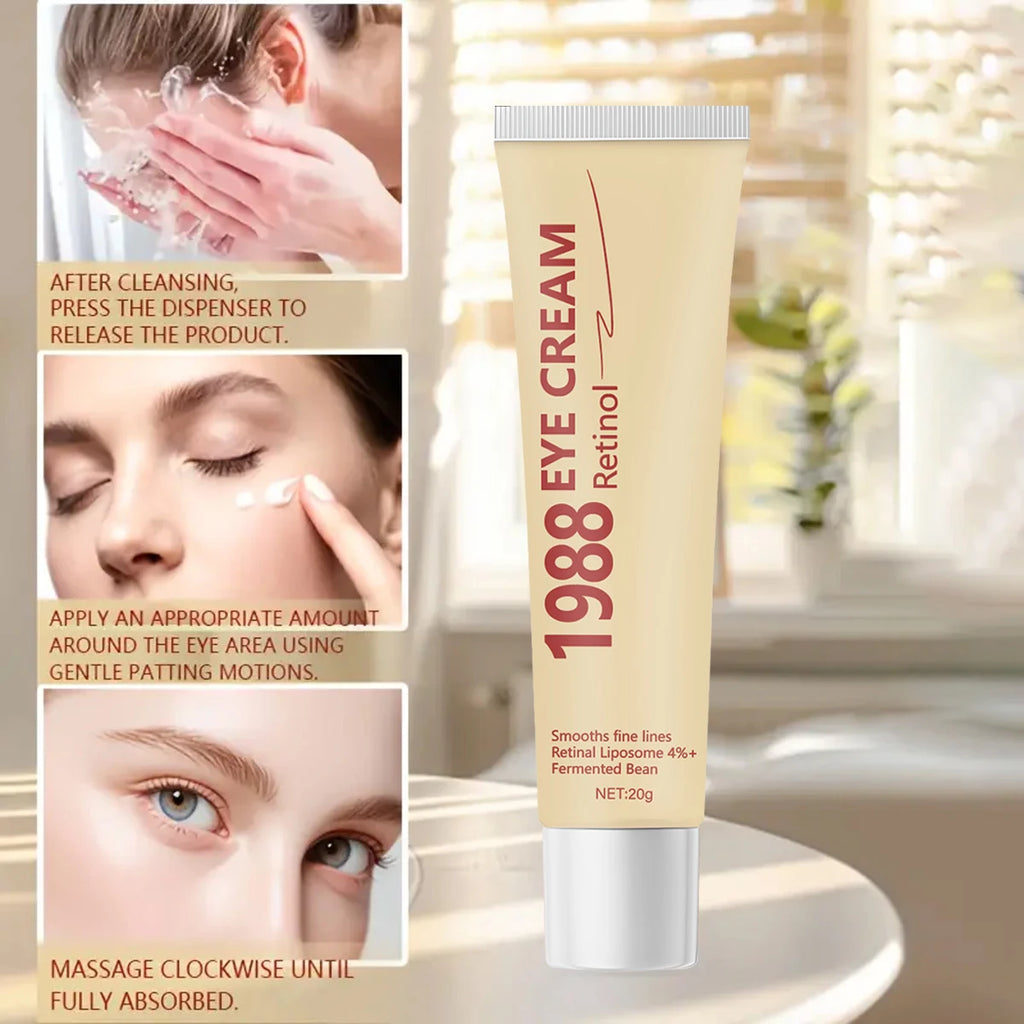 Retinol Eye Cream 1988 Anti Aging Treatment for Fine Lines and Wrinkles