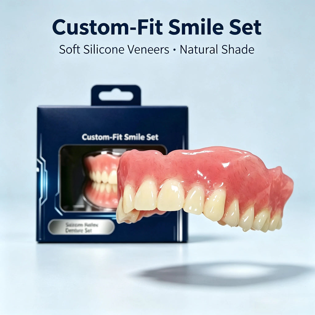 Comfort Fit Silicone Smile Veneers for Natural Looking Teeth