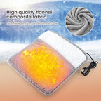 Electric Heated Foot Warmer with Adjustable Temperature and Timer